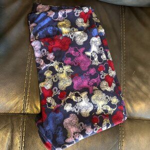 LuLaRoe Disney Captain Hook Leggings - women's tall & curvy